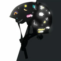 Planche De Stickers Réfléchissants Grand Format Rainette -Remorques vélo Soldes planche de stickers reflechissants grand format rainette full 5