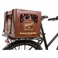 Plaque De Support Sur Porte Bagage Vélo Large M-Wave Racky -Remorques vélo Soldes plaque portbagage messingschlager 1