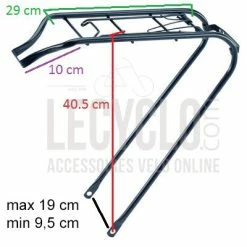 Point Porte Bagage Arrière Pour Vélo 28 Pouces -Remorques vélo Soldes porte bagage arriere pour velo 28 pouces full 4