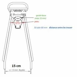 Porte Bagage Arrière Pour Vélo Avec Fixation Racktime Tourit -Remorques vélo Soldes porte bagage arriere pour velo avec fixation racktime tourit full 3