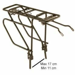 Point Porte Bagage Avec Rails Pour Sacoches Vélo 24 à 29 Pouces -Remorques vélo Soldes porte bagage avec rails pour sacoches velo 24 a 29 pouces full 4