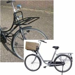 Porte Bagage De Vélo Avant Large Steco -Remorques vélo Soldes porte bagage de velo avant large steco full 4