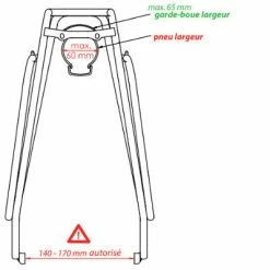 Porte-bagages Arrière Vélo De 26 à 29 Pouces TUBUS Logo Classic 5 Porte-bagages Arrière Vélo De 26 à 29 Pouces TUBUS Logo Classic -Remorques vélo Soldes porte bagages arriere velo de 26 a 29 pouces tubus logo classic full 3