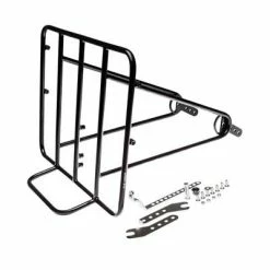 Porte-bagages Avant Noir Pour Vélo Frontière - BLB -Remorques vélo Soldes porte bagages avant noir pour velo frontiere blb full 5