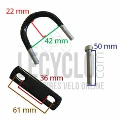 Porte Bagages Avant Vélo 26 à 28 Pouces Lowrider LR-F02 XLC -Remorques vélo Soldes porte bagages avant velo 26 a 28 pouces lowrider lr f02 xlc full 5