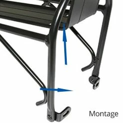 Brandless Porte-bagages Vélo Avant 26 à 29 Pouces Sur Tasseaux De Freins -Remorques vélo Soldes porte bagages velo avant 26 a 29 pouces sur tasseaux de freins full 3