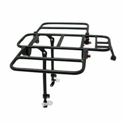 Newton Porte-bagages Vélo Avant à Plateforme Avec Côtés Rabattables -Remorques vélo Soldes porte bagages velo avant a plateforme avec cotes rabattables full 3