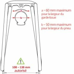 Porte Bagages Vélo Avant Racktime Topit Evo 26 à 28 Pouces -Remorques vélo Soldes porte bagages velo avant racktime topit evo 26 a 28 pouces full 4