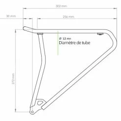 Porte Bagages Vélo Avant Racktime Topit Evo 26 à 28 Pouces -Remorques vélo Soldes porte bagages velo avant racktime topit evo 26 a 28 pouces full 5