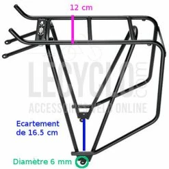 Porte Bagages Vélo Cargo Charges Lourdes Tubus 11 Porte Bagages Vélo Cargo Charges Lourdes Tubus -Remorques vélo Soldes porte bagages velo cargo charges lourdes tubus full 6