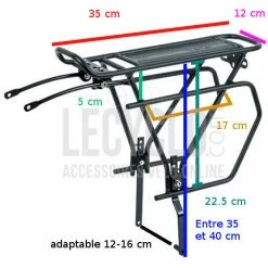 ZEFAL Porte-bagages Vélo Frein à Disque 26-29 Pouces Raider R70 Zéfal -Remorques vélo Soldes porte bagages velo frein a disque 26 29 pouces raider r70 zefal full 3
