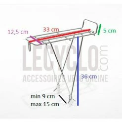 Porte-bagages Vintage Pour Vélo 215 Wald -Remorques vélo Soldes porte bagages vintage pour velo 215 wald full 3
