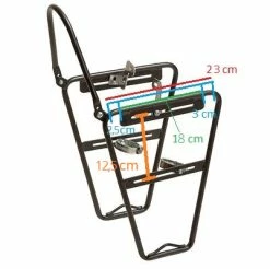 Brandless Porte Sacoche Avant Pour Fourche Rigide Ou Suspendue -Remorques vélo Soldes porte sacoche avant pour fourche rigide ou suspendue full 3