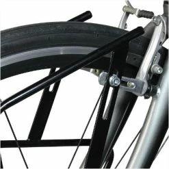 Porte-sacoches Avant Sur Fourche Rigide Et Frein V-brake Minoura -Remorques vélo Soldes porte sacoches avant sur fourche rigide et frein v brake minoura full 6