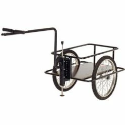 Remorque Der Roland 90L Sur Tige De Selle Avec Béquille -Remorques vélo Soldes remorque der roland 90l sur tige de selle avec bequille full 3