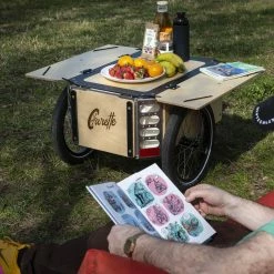 Remorque Vélo Convertible Coffre Arca 2306 Carette -Remorques vélo Soldes remorque velo carette arca 5