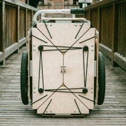 Remorque Vélo Bois Avec Coffre Modulable Flos 2425 Carette -Remorques vélo Soldes remorque velo carette flos 2