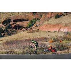 Remorque Vélo Enfant Avec Pédales Et Sacoches Thrill Weehoo -Remorques vélo Soldes remorque velo enfant avec pedales et sacoches thrill weehoo full 6