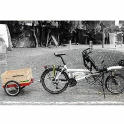 Remorque Vélo Plateau Pour Bagages Hinterher -Remorques vélo Soldes remorque velo plateau pour bagages hinterher full 6