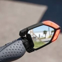 Rétroviseurs Clignotants Pour Vélo Et Trottinette QLÏR Visaia Bike -Remorques vélo Soldes retroviseur clignotant velo qlir vasaia bike