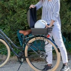 Top Case Amovible Pour Vélo - Polisport -Remorques vélo Soldes top case amovible pour velo polisport full 5