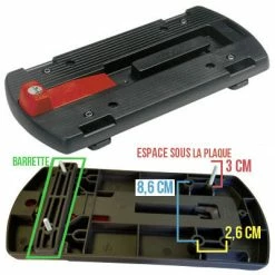 Top Case Citybox GTA Avec Fixation Amovible KlickFix -Remorques vélo Soldes top case citybox gta avec fixation amovible klickfix full 6